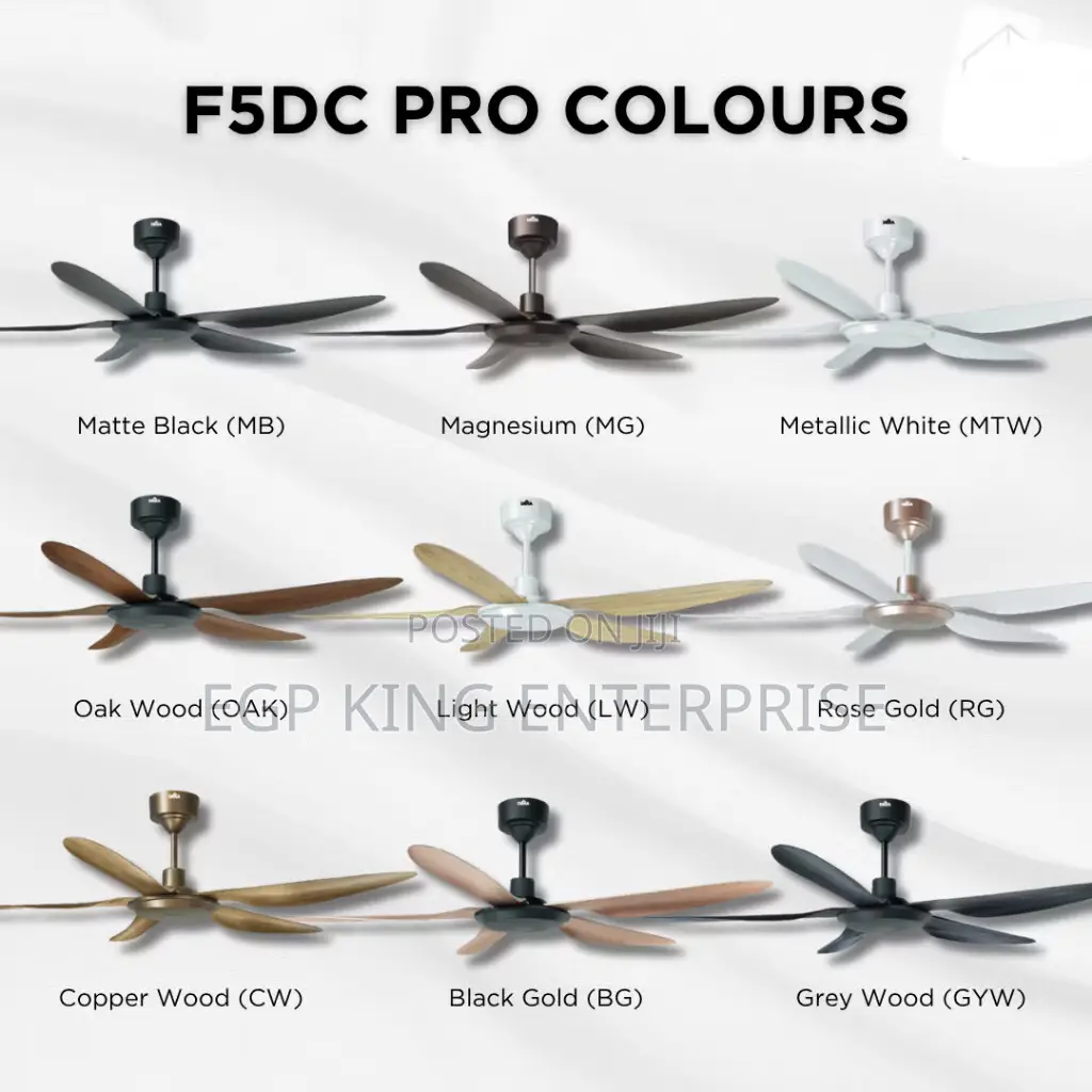 Luxury Dc Ceiling Fan- Remote Control