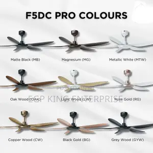Luxury Dc Ceiling Fan- Remote Control