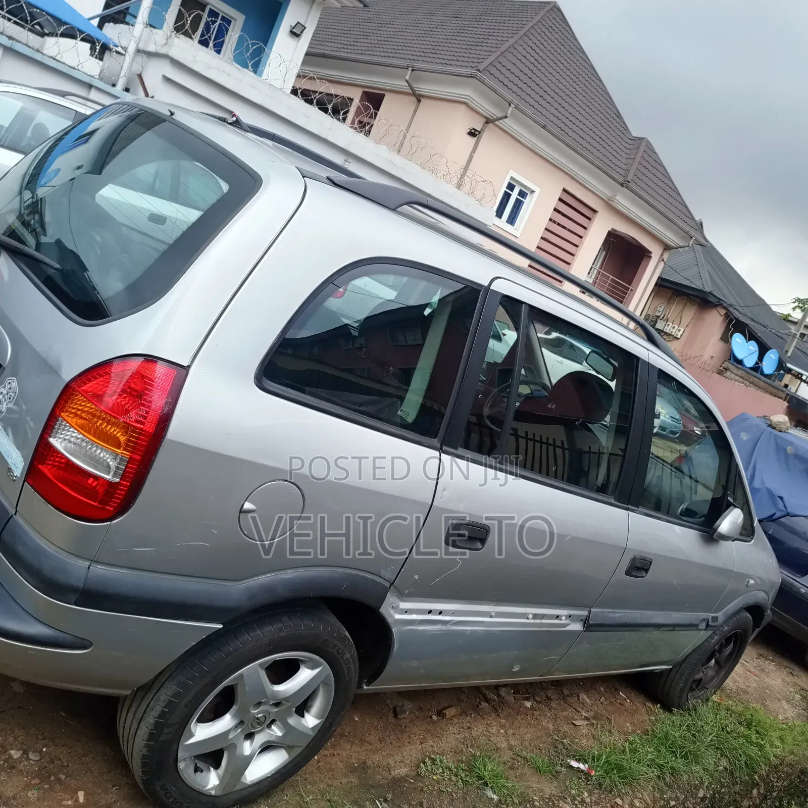 Opel Zafira 2002 Silver