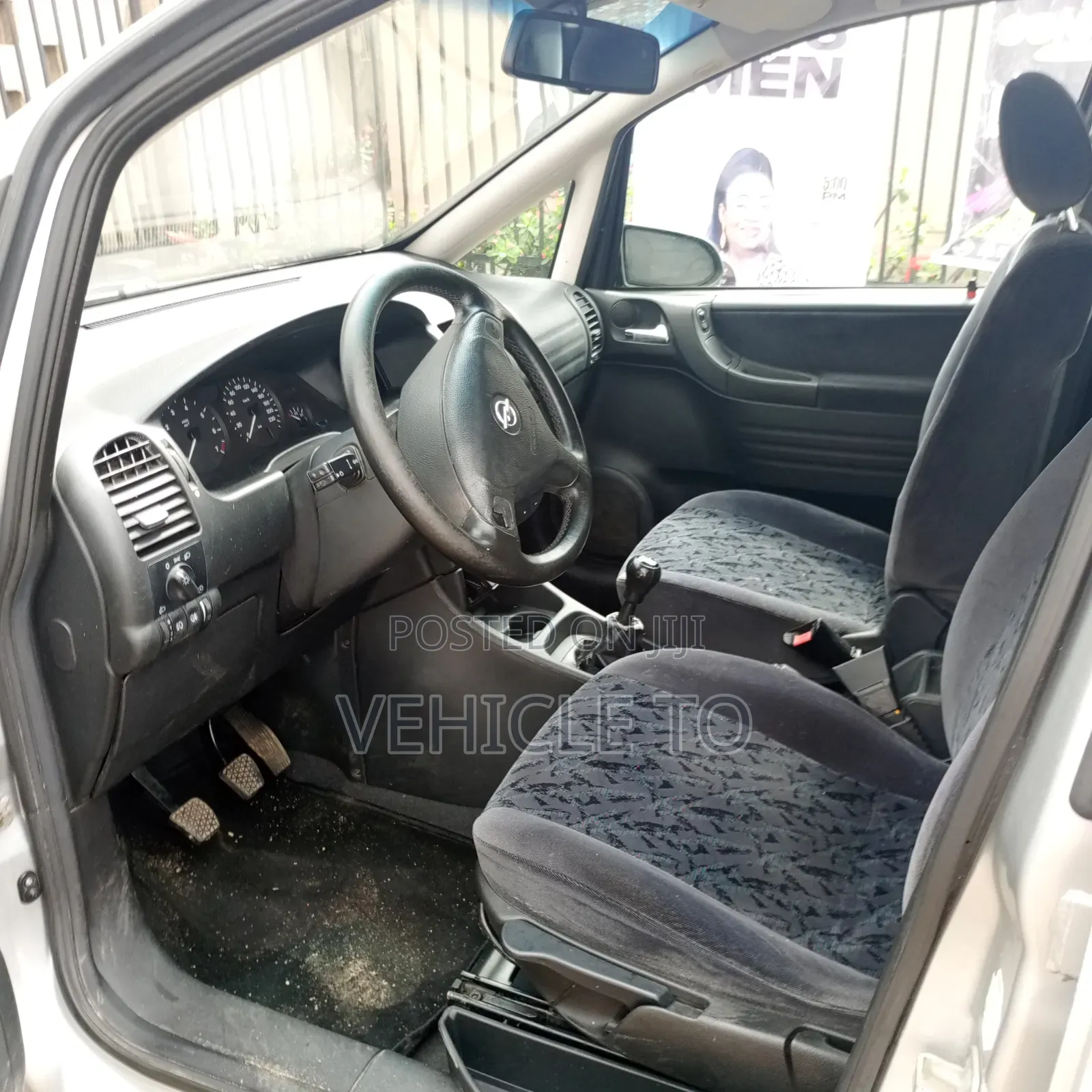 Opel Zafira 2002 Silver