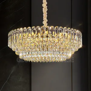 Presidential Luxury Smart Led Crystal Ceiling Modern Design Chandelier