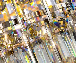 Presidential Luxury Smart Led Crystal Ceiling Modern Design Chandelier