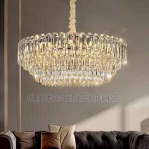 Presidential Luxury Smart Led Crystal Ceiling Modern Design Chandelier
