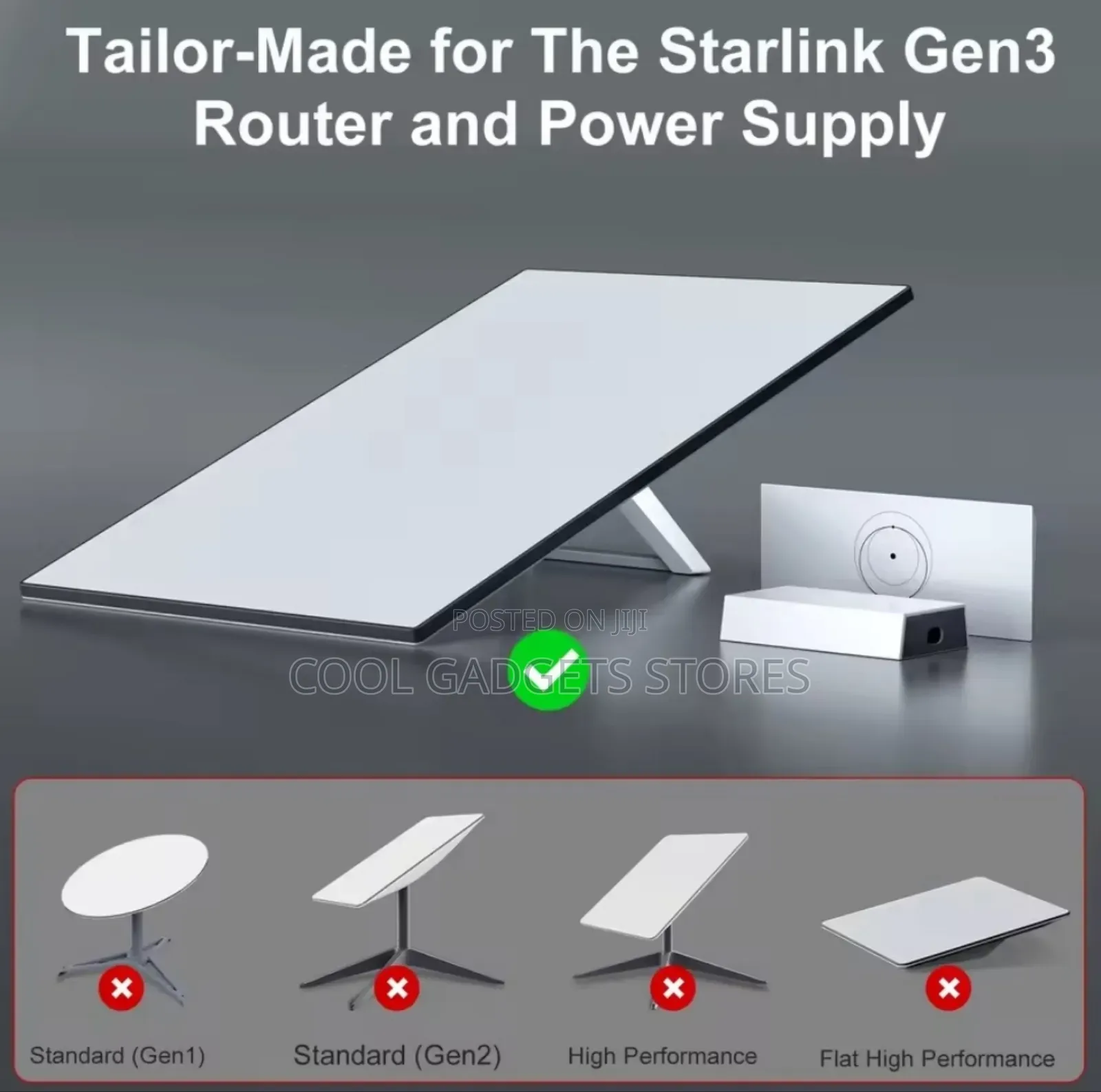 Wall Mounting Bracket for Starlink Gen3 Router