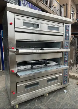 Industrial 4 Deck 16 Trays Oven