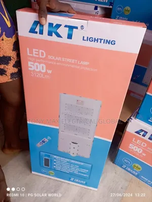 500w Akt All in One Solar Street Lights