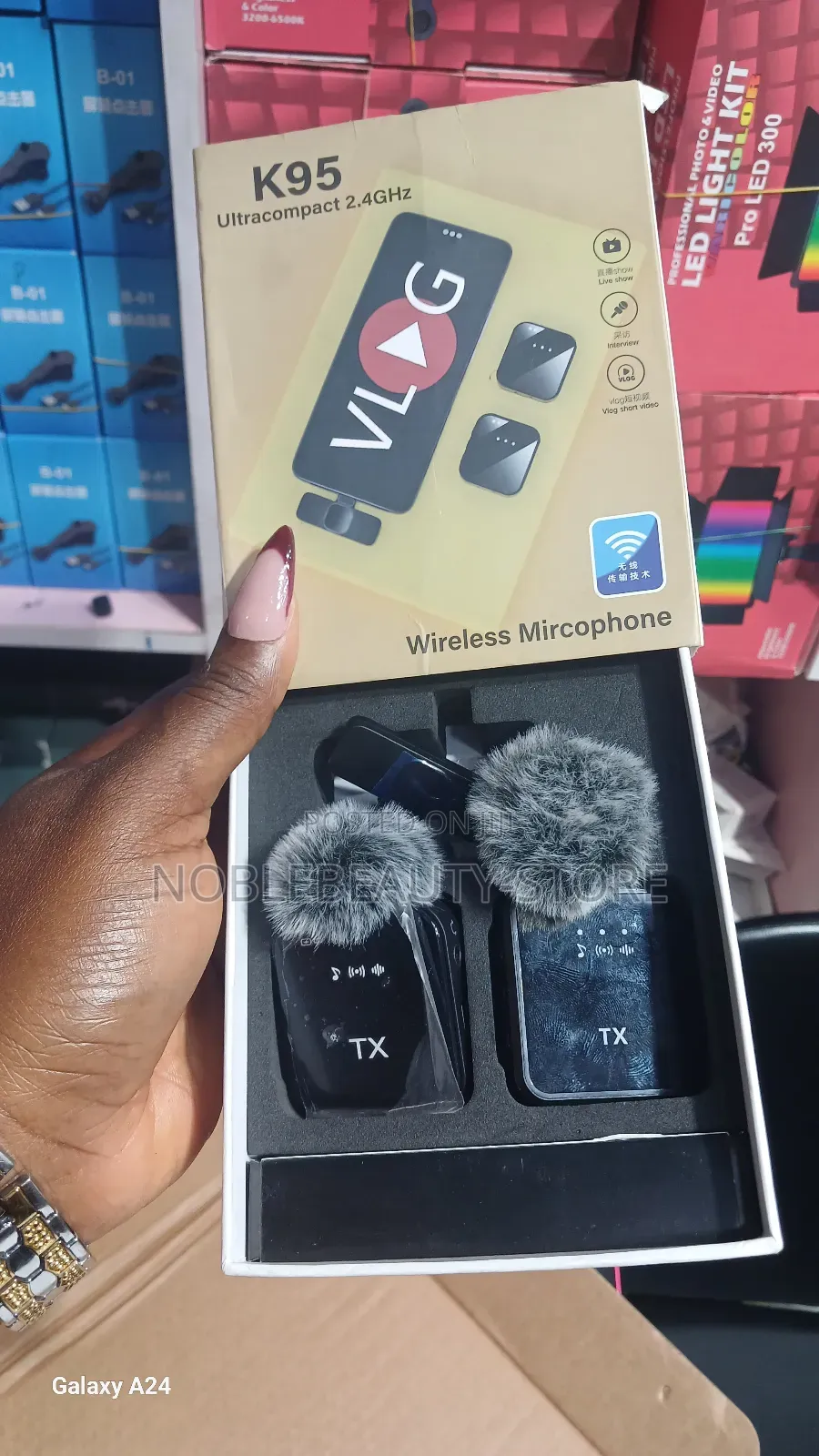 Double Wireless Microphone
