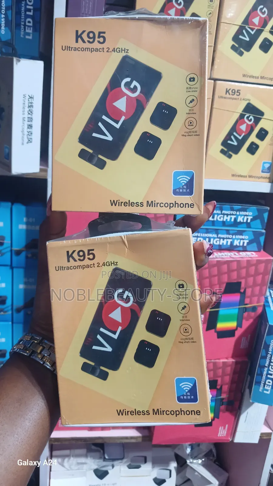 Double Wireless Microphone