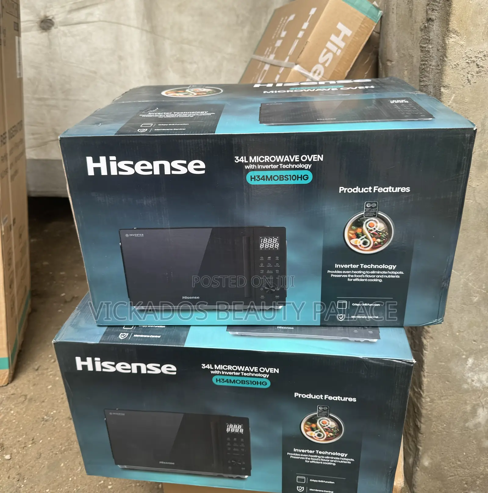 Hisense Microwave 34l Black