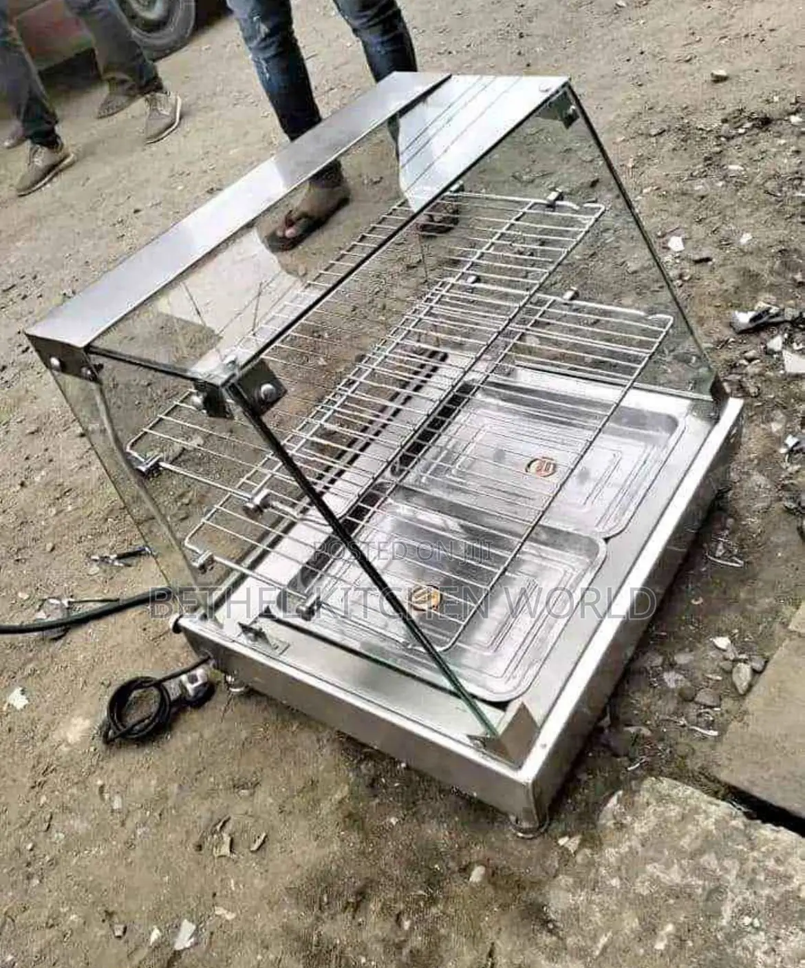 Fabricated 2 Plate Food Warmer