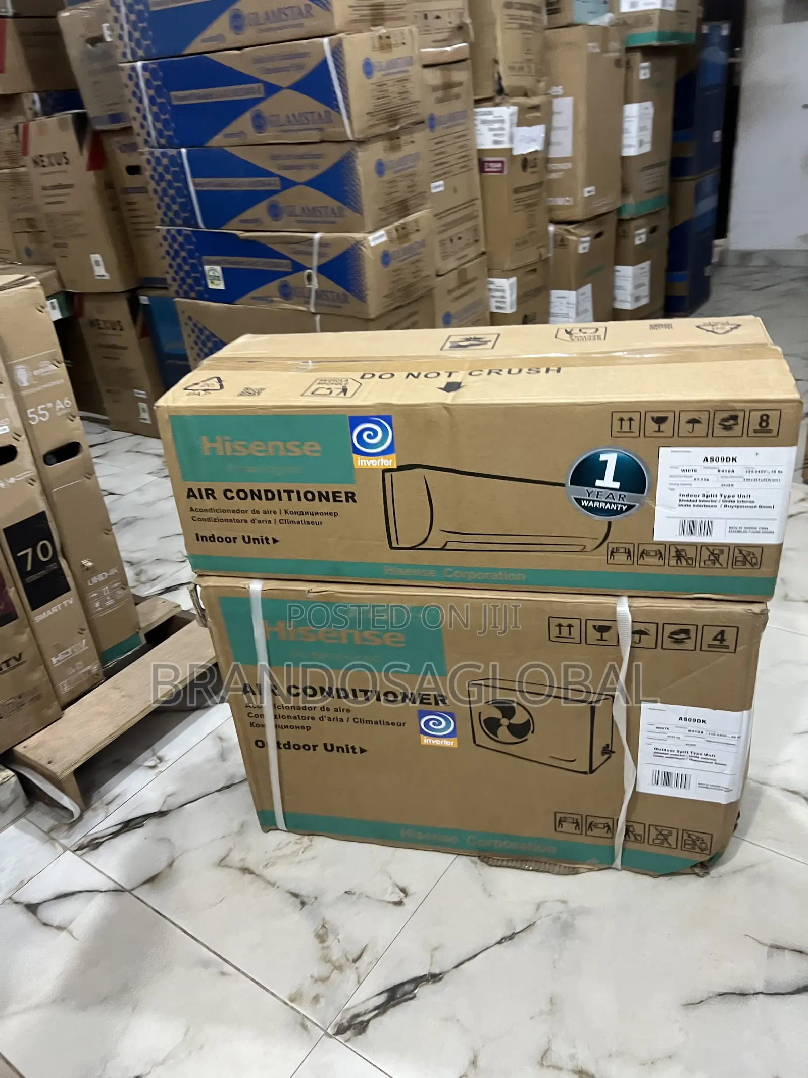 Stylish Hisense 1hp Inverter Ac – Remote Controlled