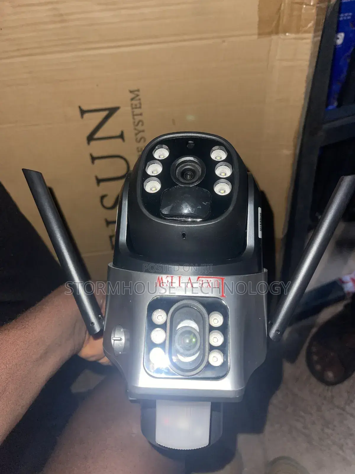 Dual Lens Solar PTZ Camera