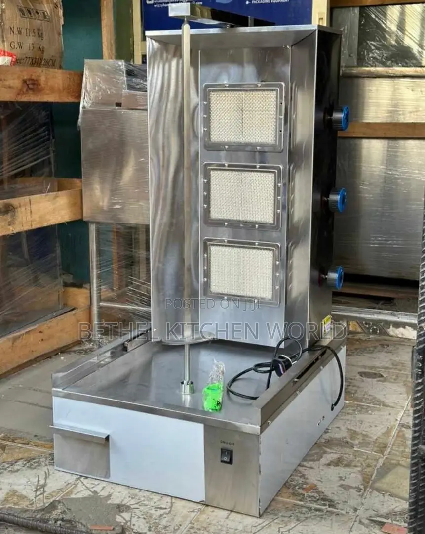 Newly Imported 3 Burner Shawarma Machine
