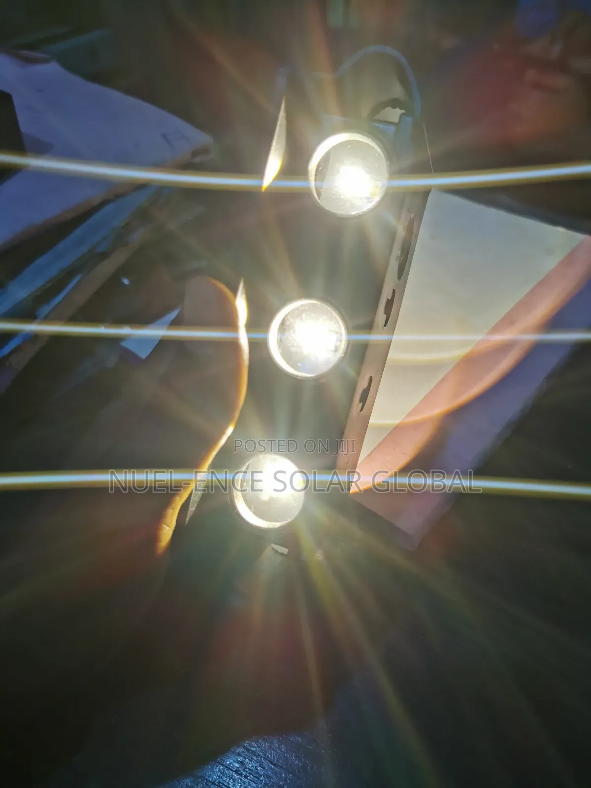 Solar Fence Light