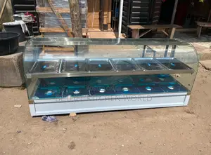 Curved Glass 6 Plate Food Warmer