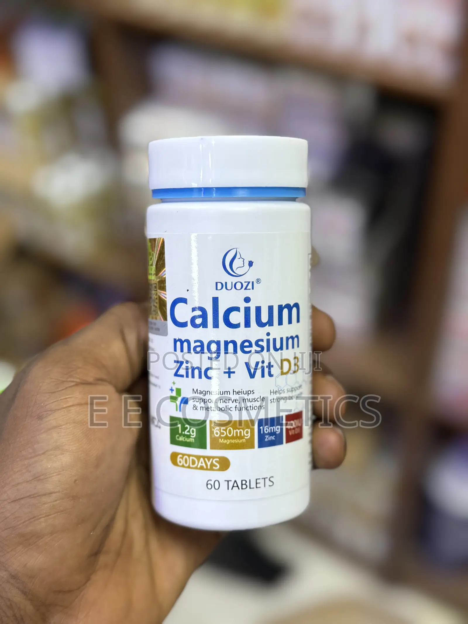 Calcium Magnesium Zinc Vitamin D