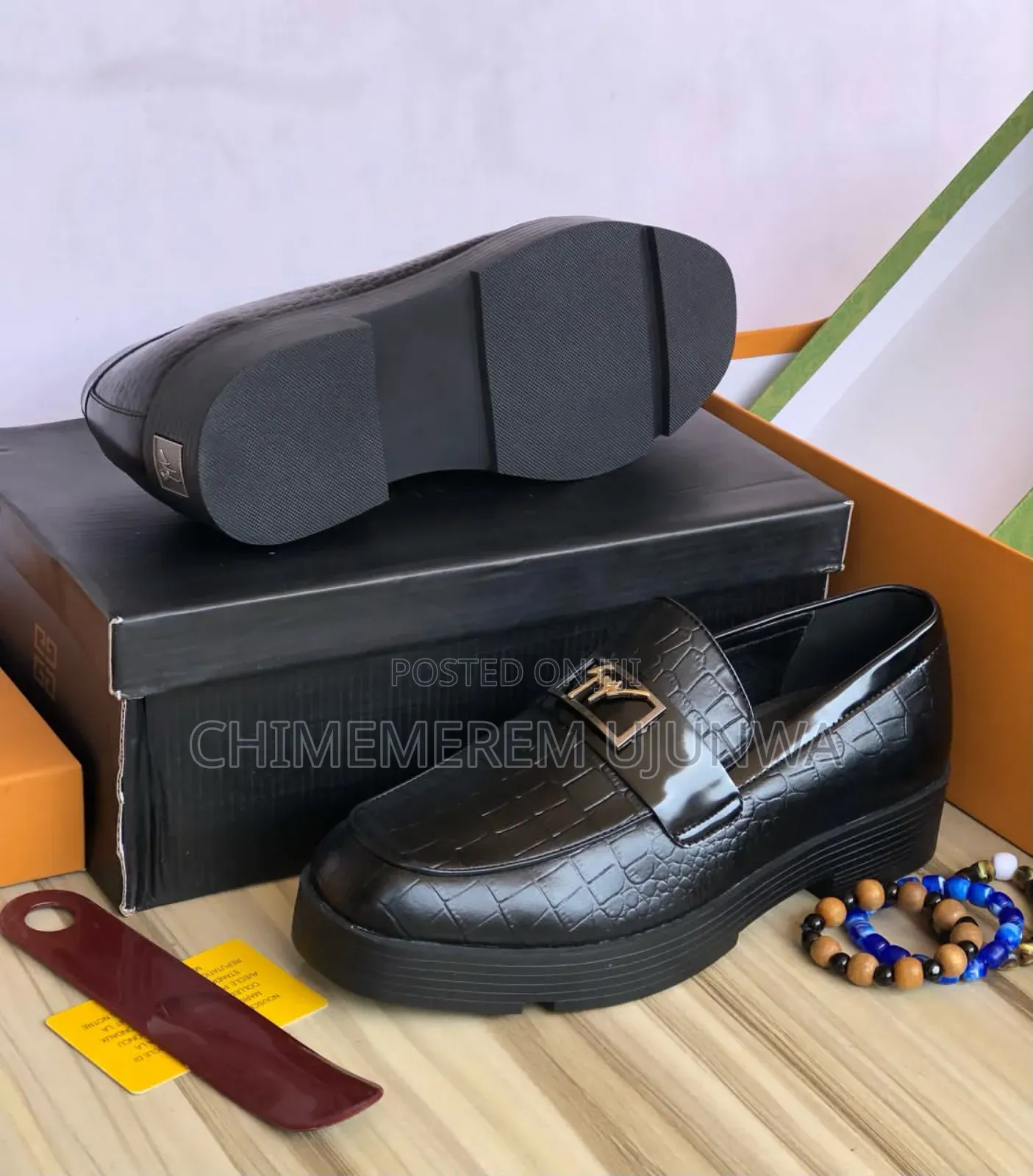 Pure Polished Black Shoe