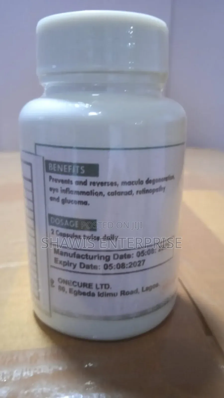 One Sight Capsules and Eye Drop