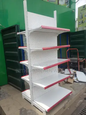 Double Supermarket Shelve