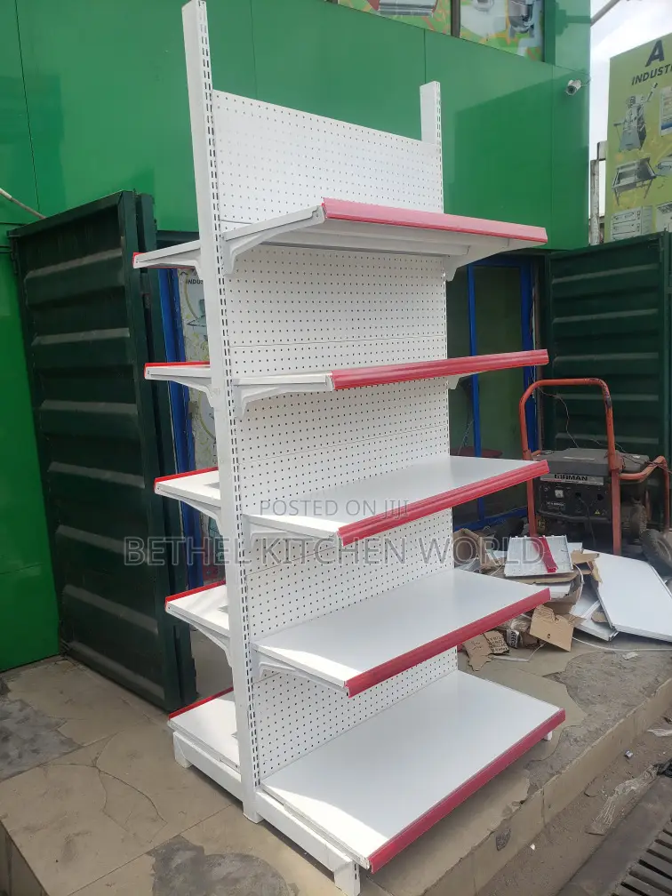 Double Supermarket Shelve