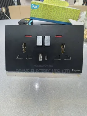 Double/Twin Socket Usb, Type C