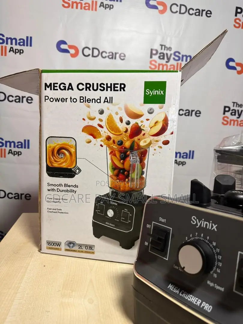 Pay Small Small Syinix Industrial Blender On Cdcare.App