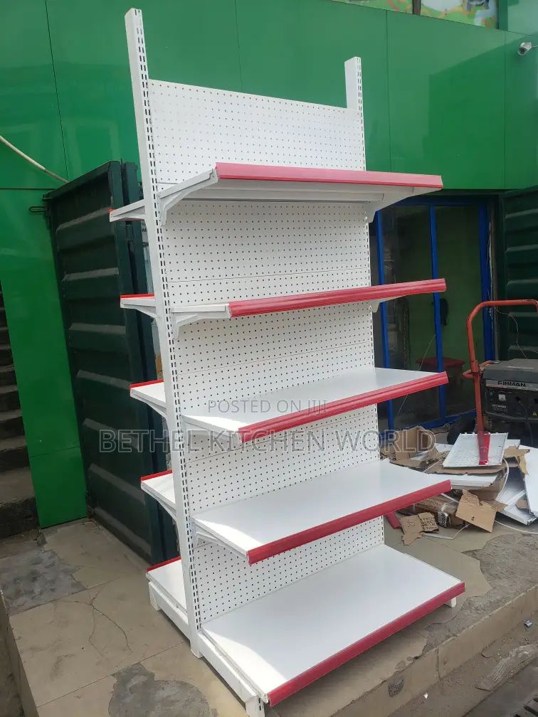 Double Supermarket Shelve