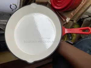 Enamel Cast Iron Frying Pan