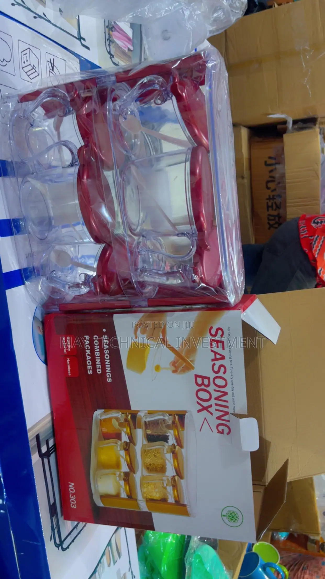 6pcs Spice Containers