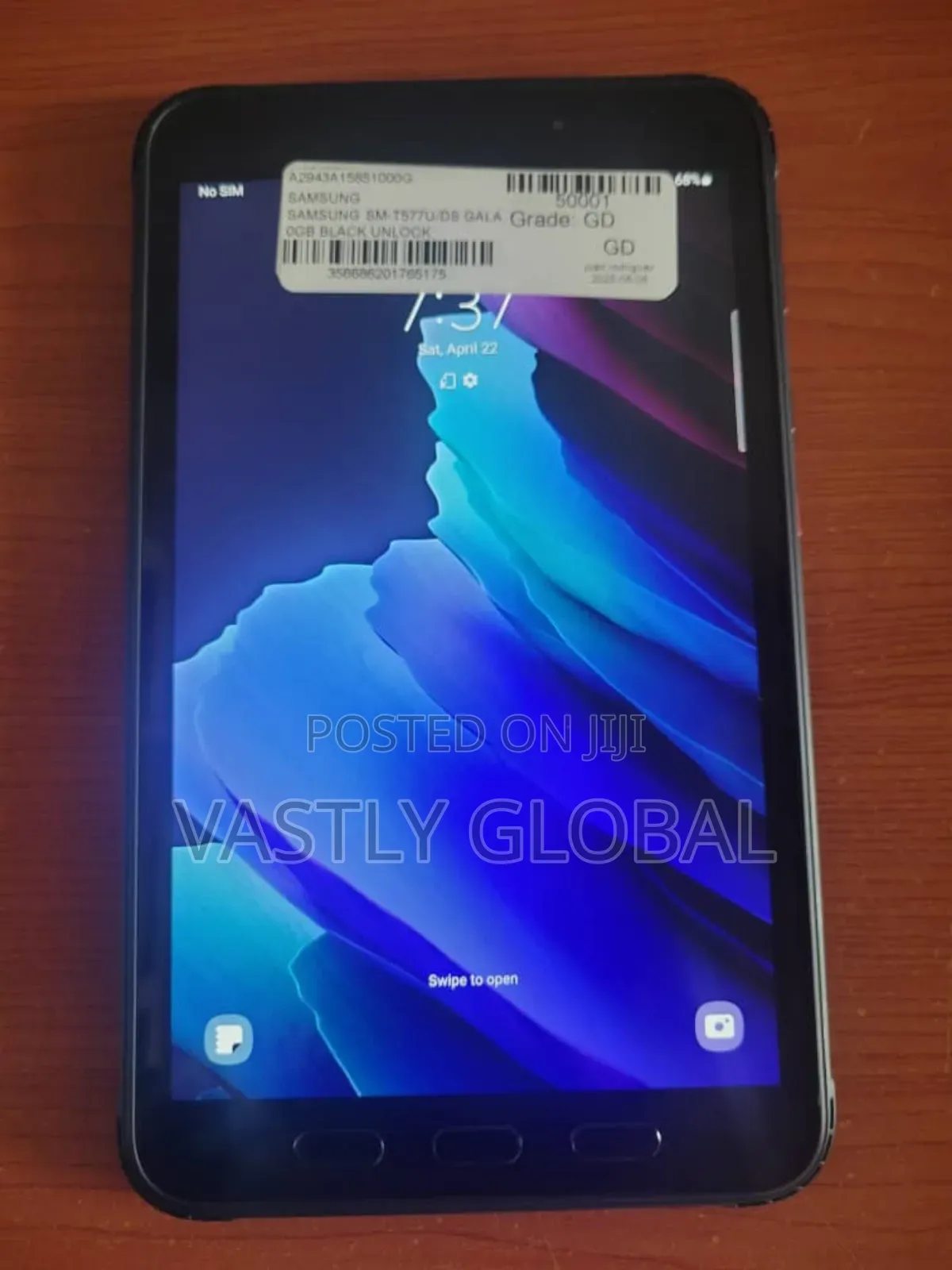Samsung Galaxy Tab Active3 LTE 64 GB Black