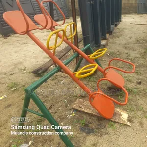 Double See Saw Playground Equipment