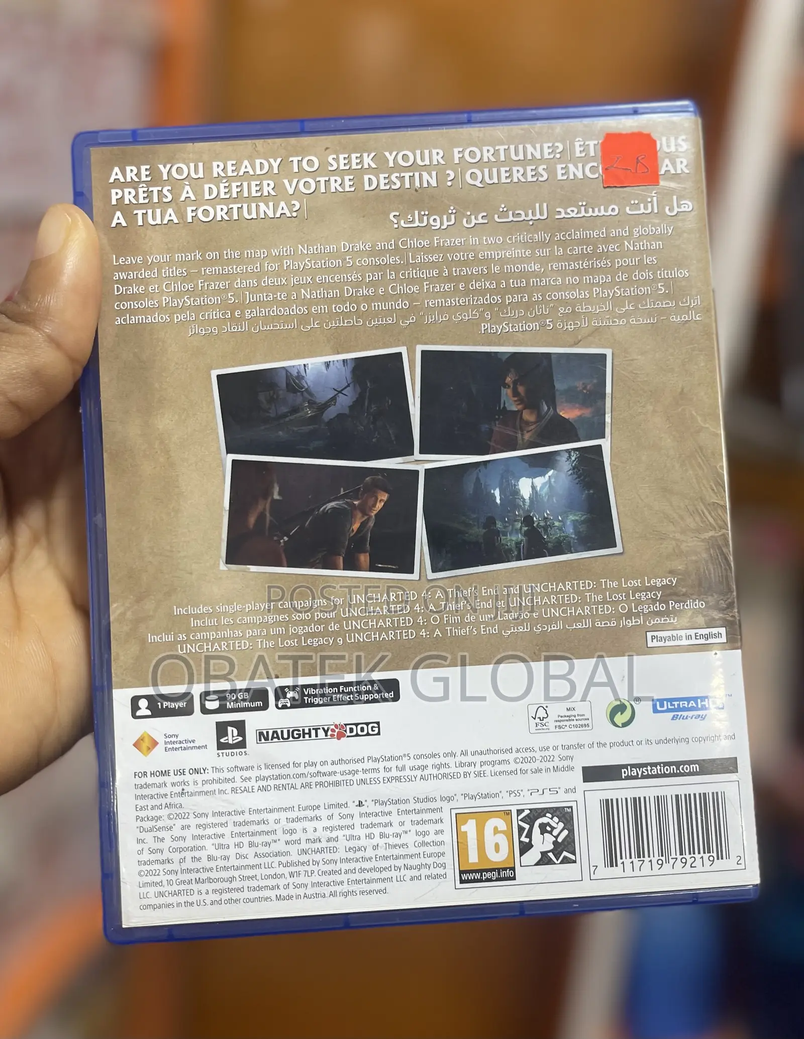 Remastered, A Thief’S End, For Ps5