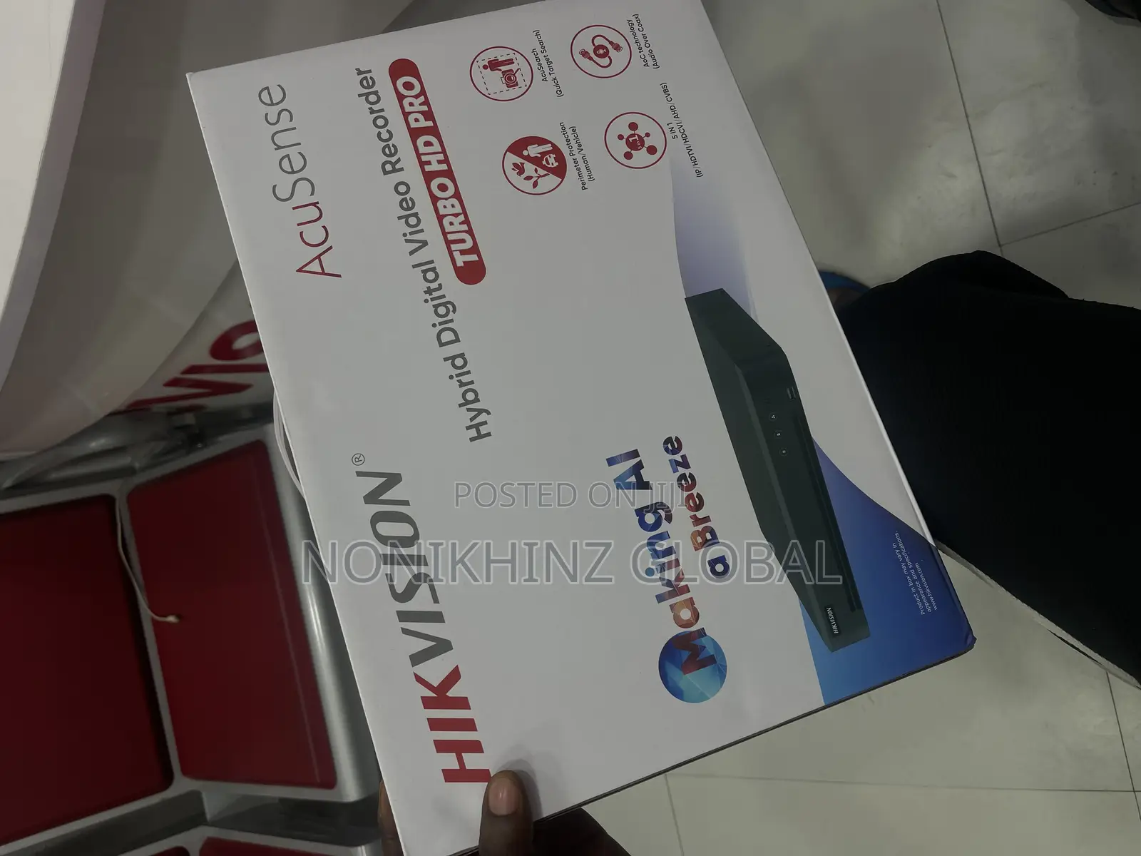 Hikvision 16ch DVR 5mp Two-Way Audio
