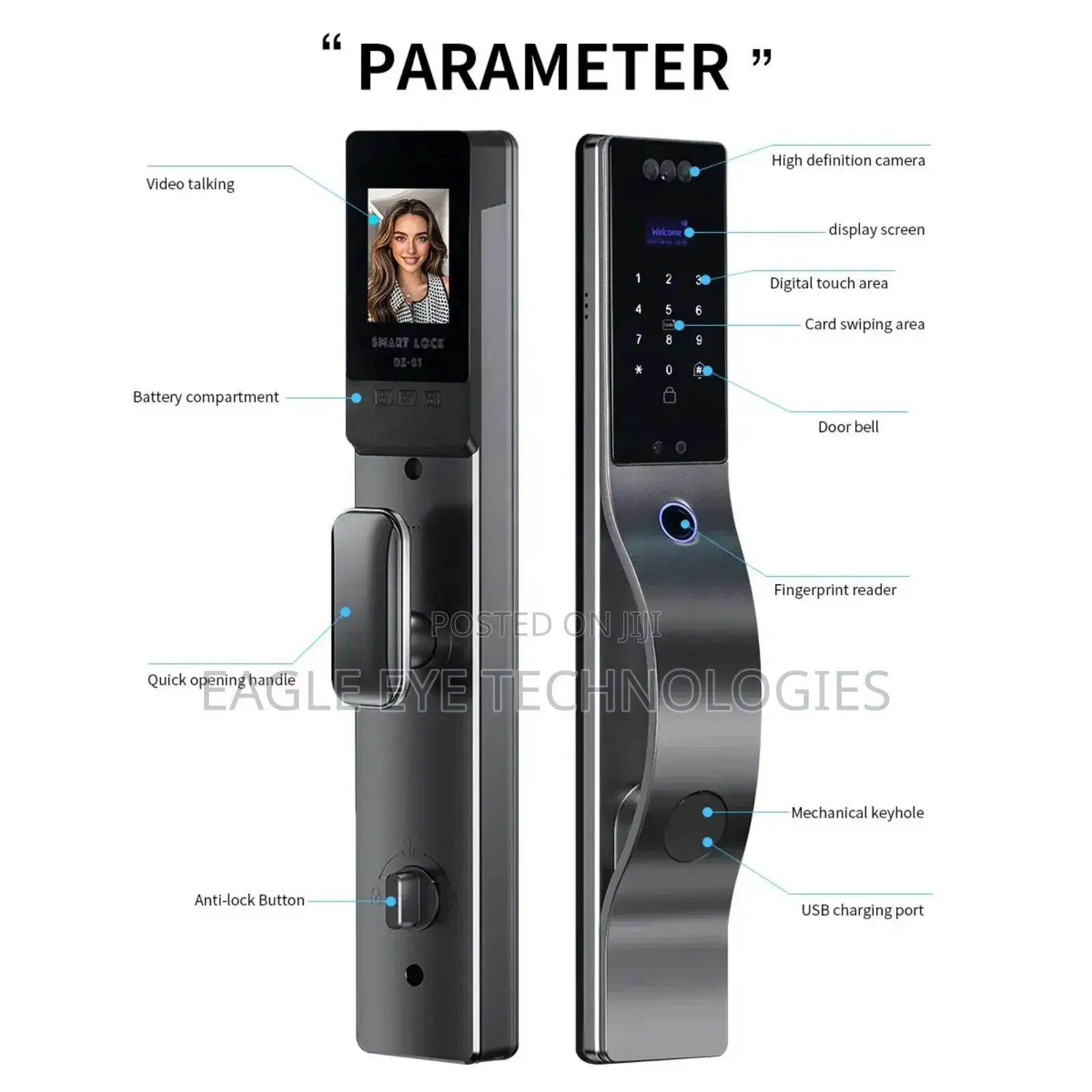 Smart Lock 3d Facial Recognition
