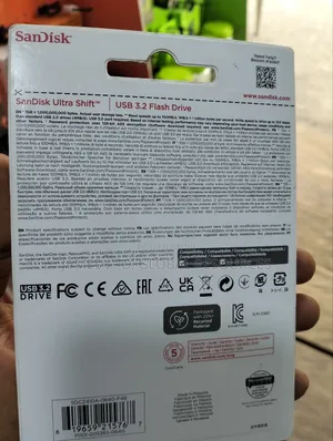 Sandisk Ultra Shift USB 3.2 Flash Drive 64gb