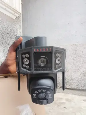 Three Lens 4g Solar Powered Camera