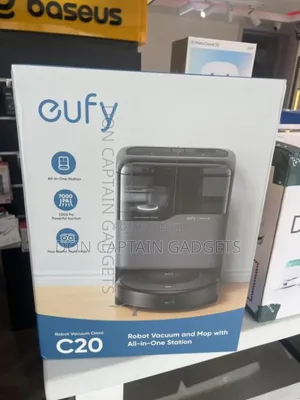 Eufy C20 Robot Vacuum Cleaner Omni and Mob With All in One Station