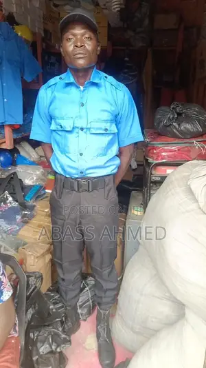 Security Uniform Up And Down