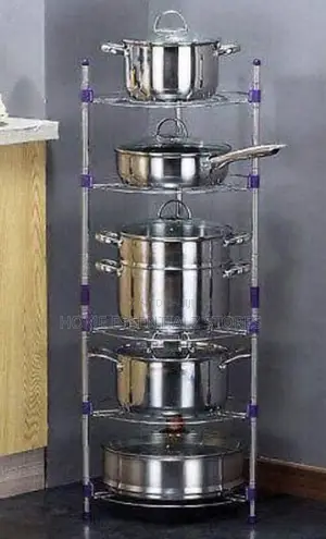 Kitchen Pots Organizer Storage Stand