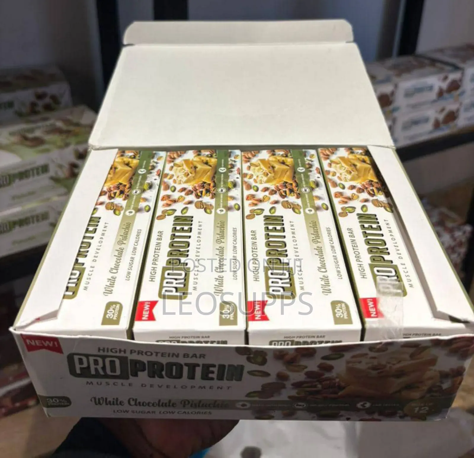 Pro Protein Bars (12 Bars Per Pack)