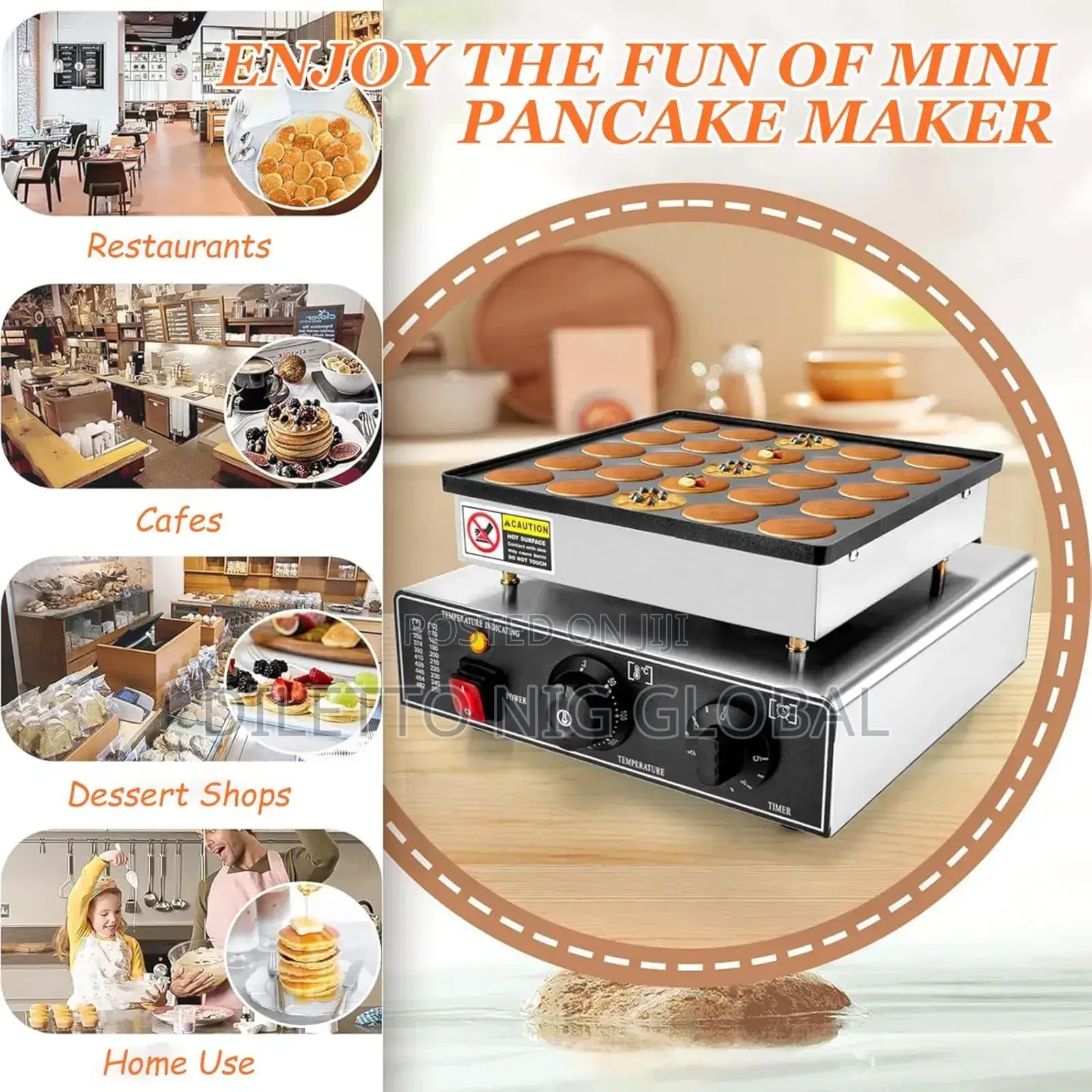 Muffin Machine Mini Dutch Pancake Maker
