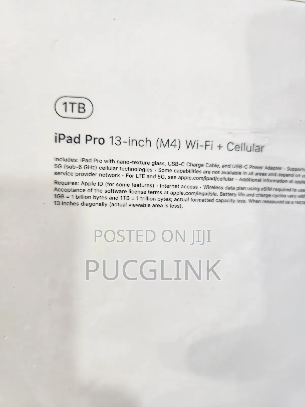 Apple iPad Pro 13 (2024) 1 TB Gray