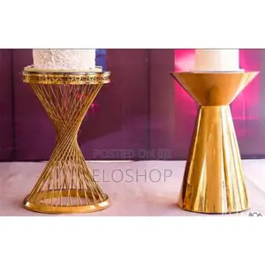 Gold Cake Stand Rental