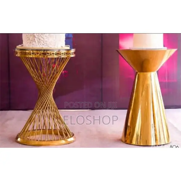 Gold Cake Stand Rental