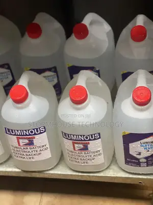 Distilled Solar Battery Water