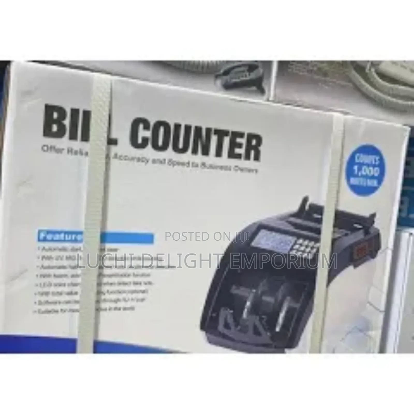 Currencies Bill Counter and Detecting Machine Uvmg Function