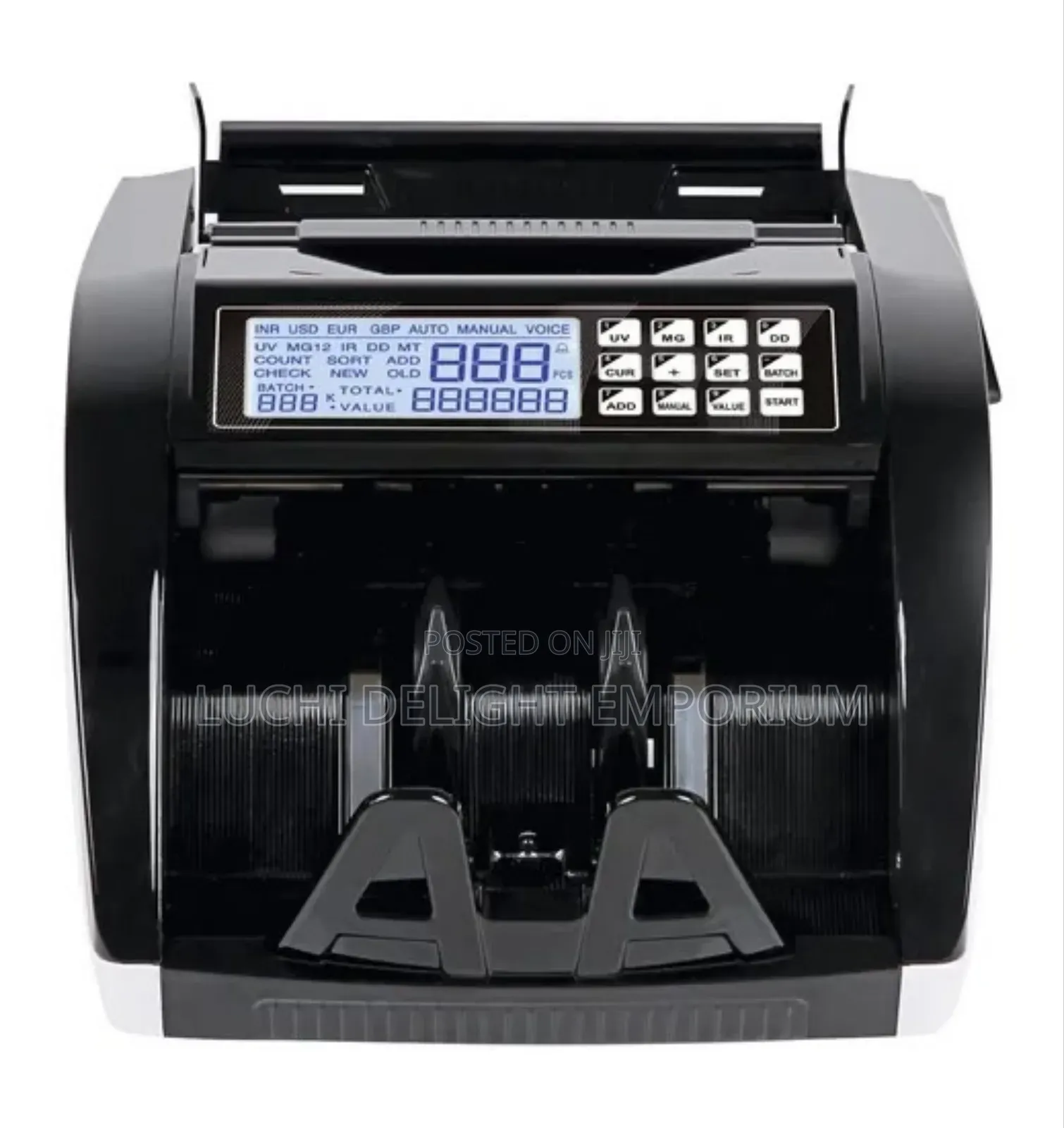 Currencies Bill Counter and Detecting Machine Uvmg Function