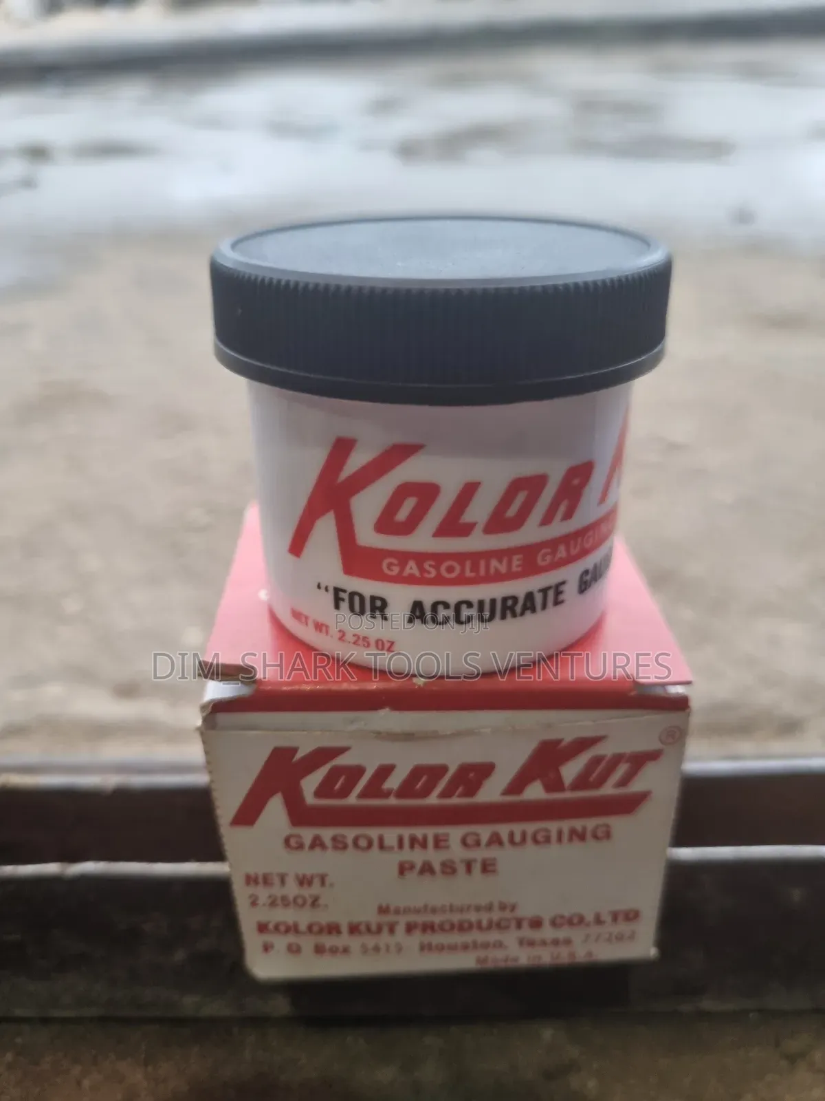 Kolor Kut Gasoline Gauging Paste.