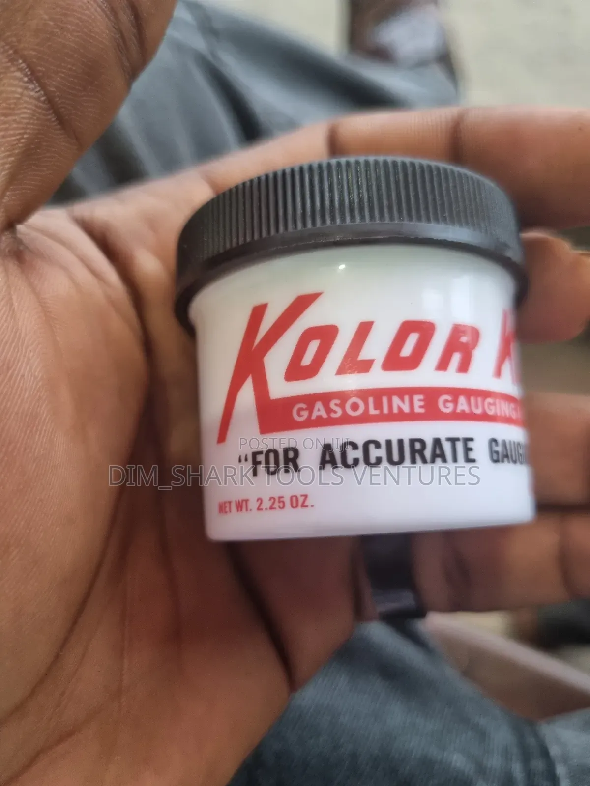 Kolor Kut Gasoline Gauging Paste.