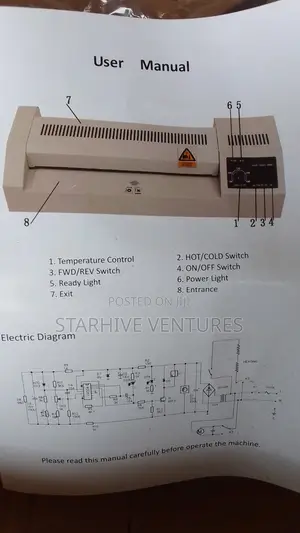 A2 Table Top Laminator